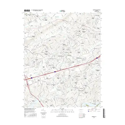 2016 Map of Bearden, 2016 Print