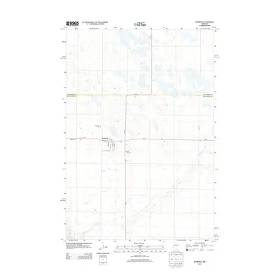 2013 Map of Beardsley, 2013 Print