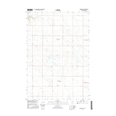 2016 Map of Beardsley NE, 2016 Print