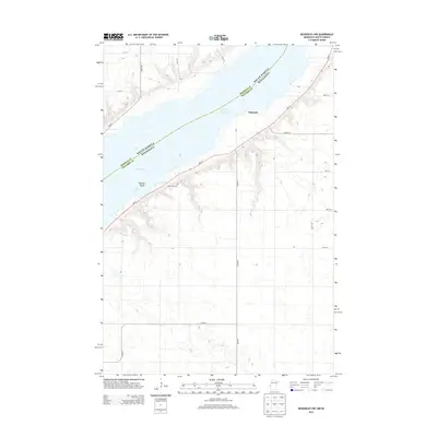 2013 Map of Beardsley NW, 2013 Print