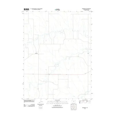 2012 Map of Beardsley, 2012 Print