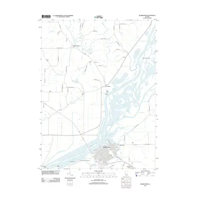 2012 Map of Beardstown, 2012 Print