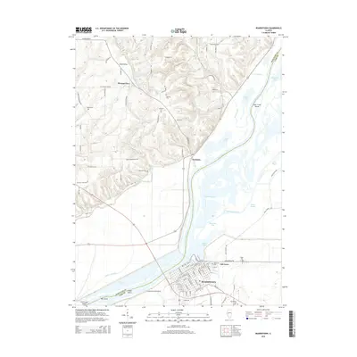 2015 Map of Beardstown, 2015 Print