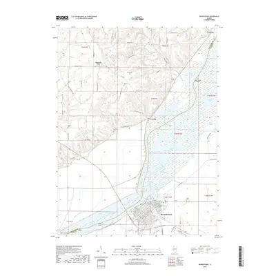 2018 Map of Beardstown, 2018 Print