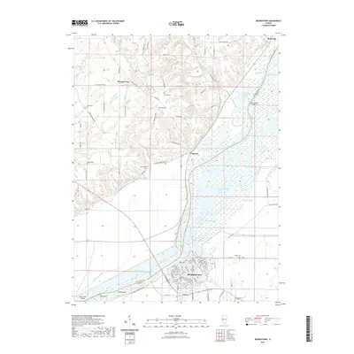2021 Map of Beardstown, 2021 Print