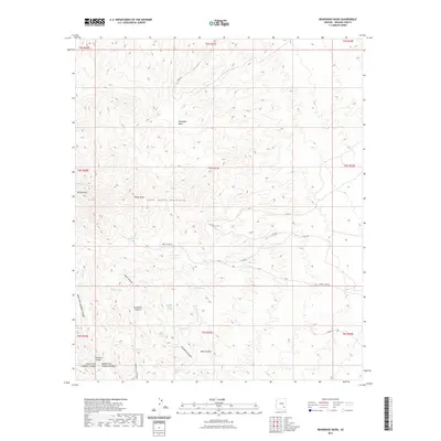 2021 Map of Beargrass Basin, 2021 Print