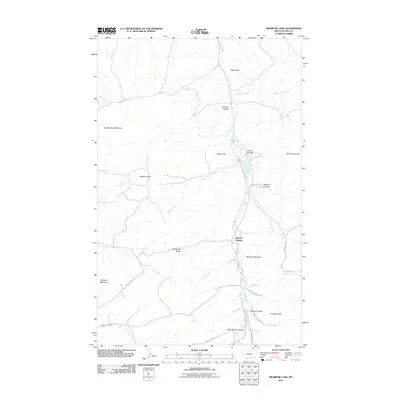 2011 Map of Bearpaw Lake, 2011 Print