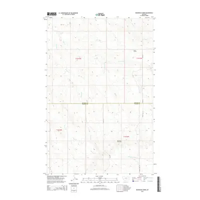 2014 Map of Bearshack Creek, 2014 Print