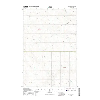 2017 Map of Bearshack Creek, 2017 Print
