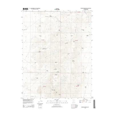2014 Map of Bearskin Mountain, 2014 Print