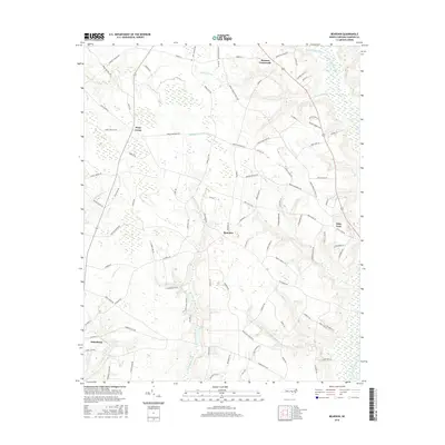 2016 Map of Bearskin, 2016 Print