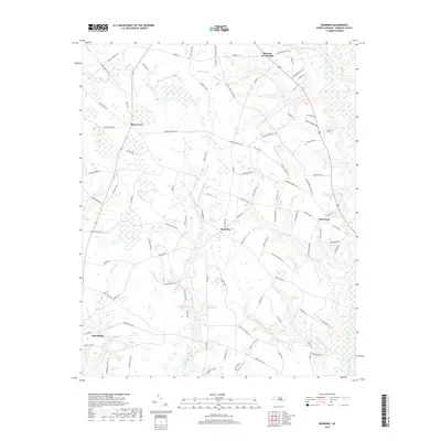 2019 Map of Bearskin, 2019 Print