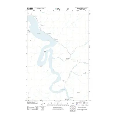 2011 Map of Beartooth Mountain, 2011 Print