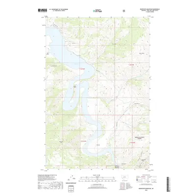 2020 Map of Beartooth Mountain, 2020 Print