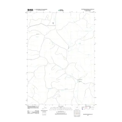 2012 Map of Beartrap Meadows, 2012 Print