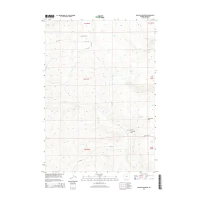 2015 Map of Beartrap Meadows, 2015 Print