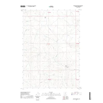 2017 Map of Beartrap Meadows, 2017 Print