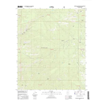2017 Map of Bearwallow Mountain, 2017 Print