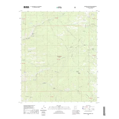 2020 Map of Bearwallow Mountain, 2020 Print