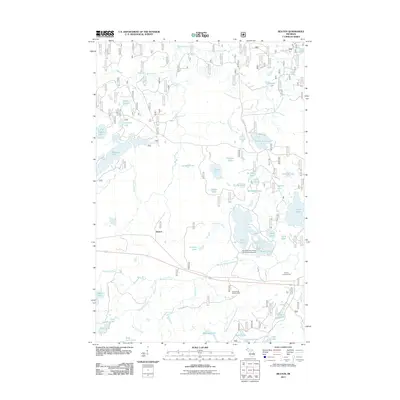 2011 Map of Beaton, 2011 Print