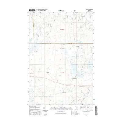 2014 Map of Beaton, 2014 Print