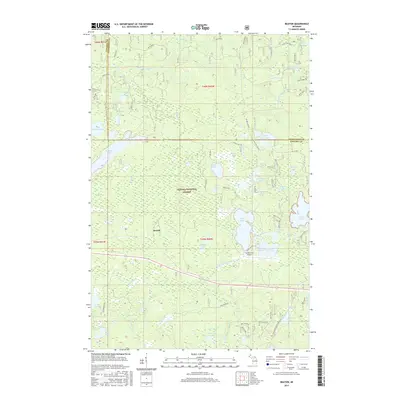 2017 Map of Beaton, 2017 Print