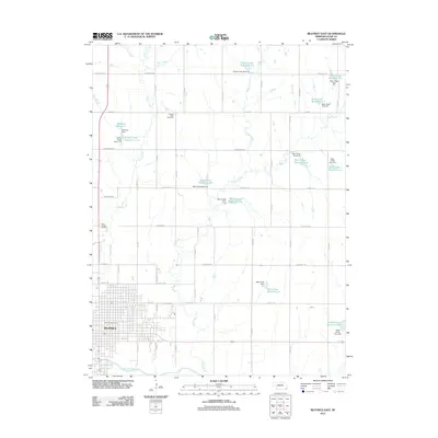 2011 Map of Beatrice East, 2011 Print