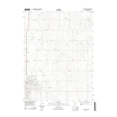 2014 Map of Beatrice East, 2014 Print