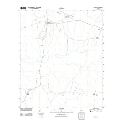 2011 Map of Beatrice, 2011 Print