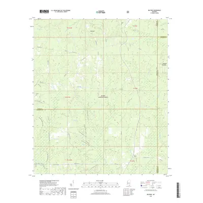 2018 Map of Beatrice, 2018 Print