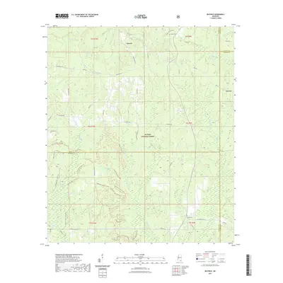 2021 Map of Beatrice, 2021 Print