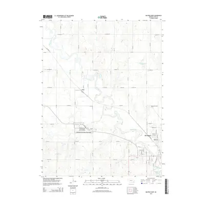 2014 Map of Beatrice West, 2014 Print