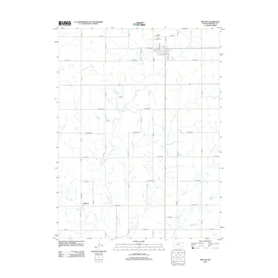 2012 Map of Beattie, 2012 Print