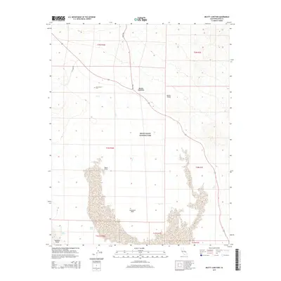2015 Map of Beatty Junction, 2015 Print