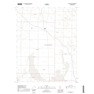 2018 Map of Beatty Junction, 2018 Print