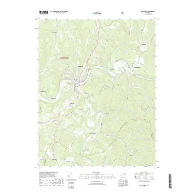 2019 Map of Beattyville, 2019 Print
