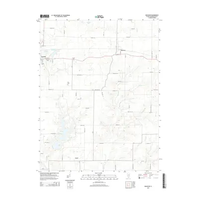 2015 Map of Beaucoup, 2015 Print