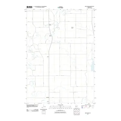 2010 Map of Beauford, 2010 Print