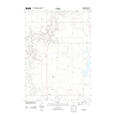 2013 Map of Beauford, 2013 Print