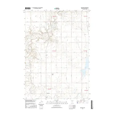 2016 Map of Beauford, 2016 Print
