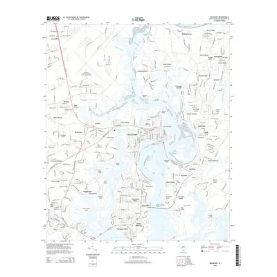 2014 Map of Beaufort, 2014 Print
