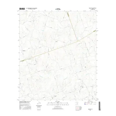 2016 Map of Beaukiss, 2016 Print