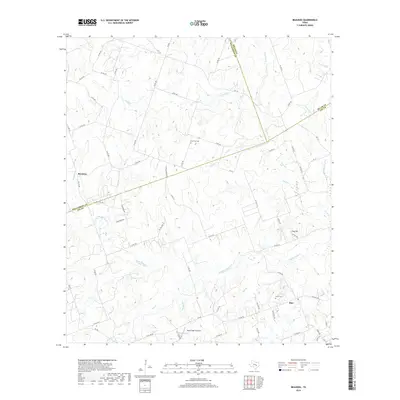 2019 Map of Beaukiss, 2019 Print