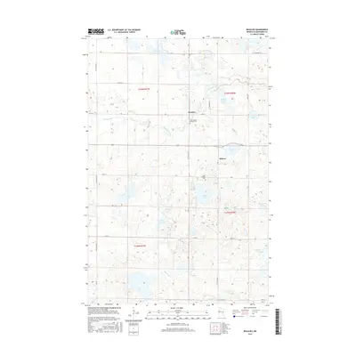 2016 Map of Beaulieu, 2016 Print