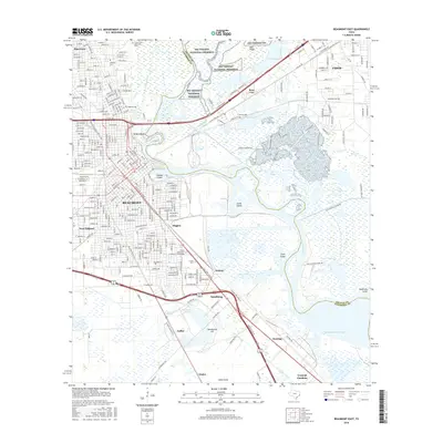 2016 Map of Beaumont East, 2016 Print