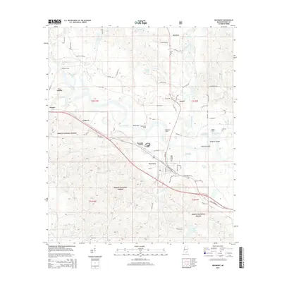 2015 Map of Beaumont, 2015 Print