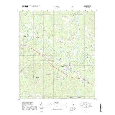 2018 Map of Beaumont, 2018 Print
