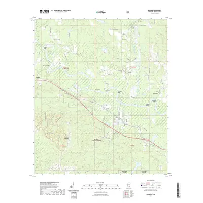 2021 Map of Beaumont, 2021 Print