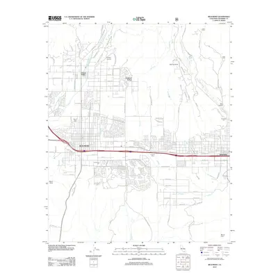 2012 Map of Beaumont, 2012 Print