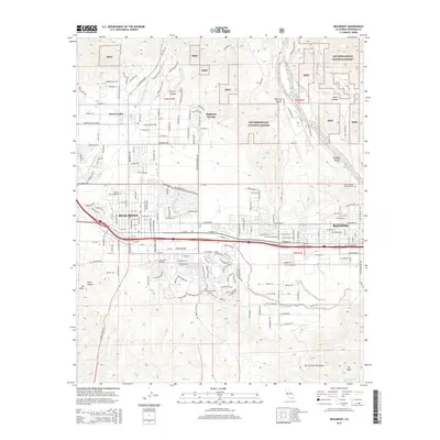 2015 Map of Beaumont, 2015 Print
